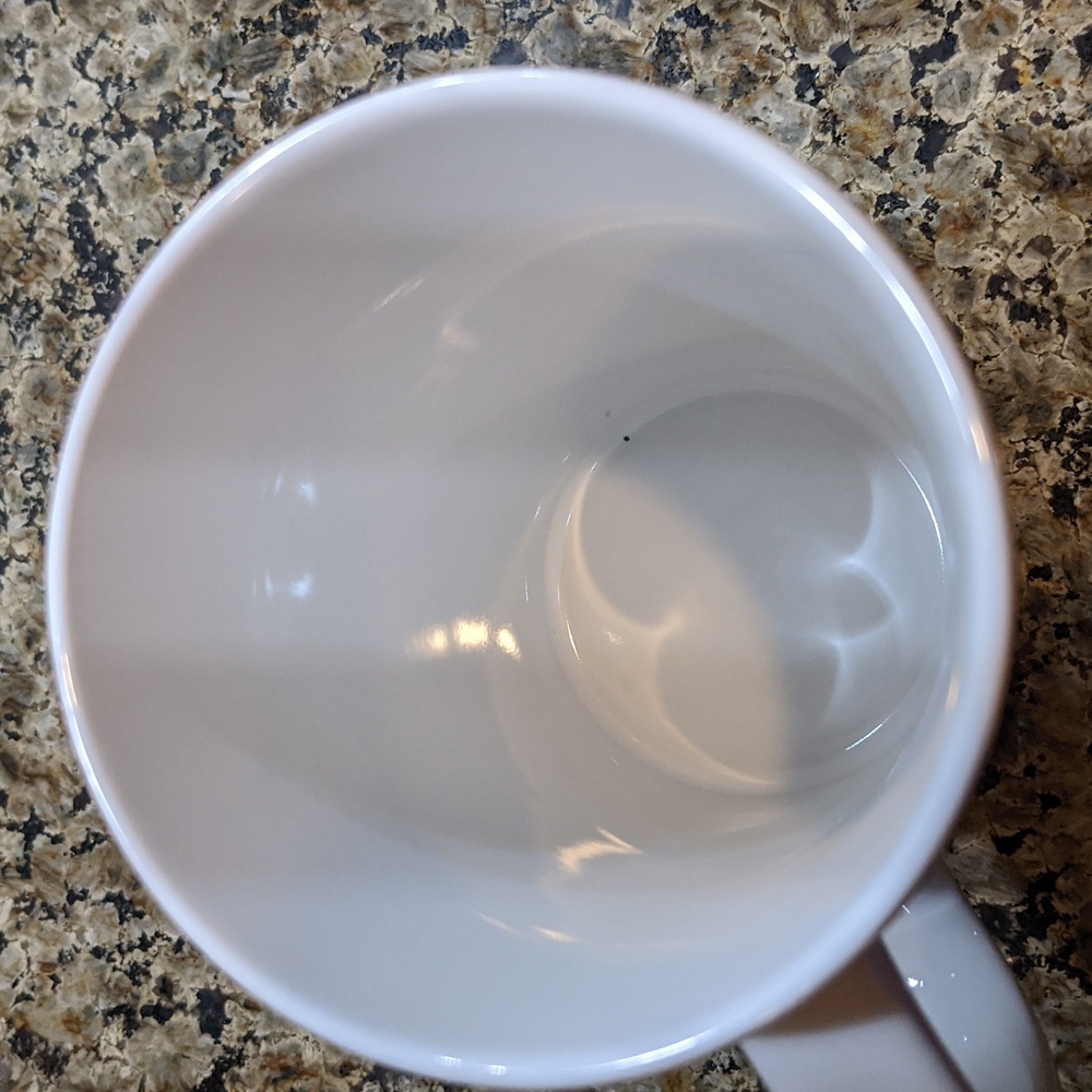 Starbucks Geometric Mug Cup Dot Tall Black White Striped Lines Math Teacher - Picture 4 of 6